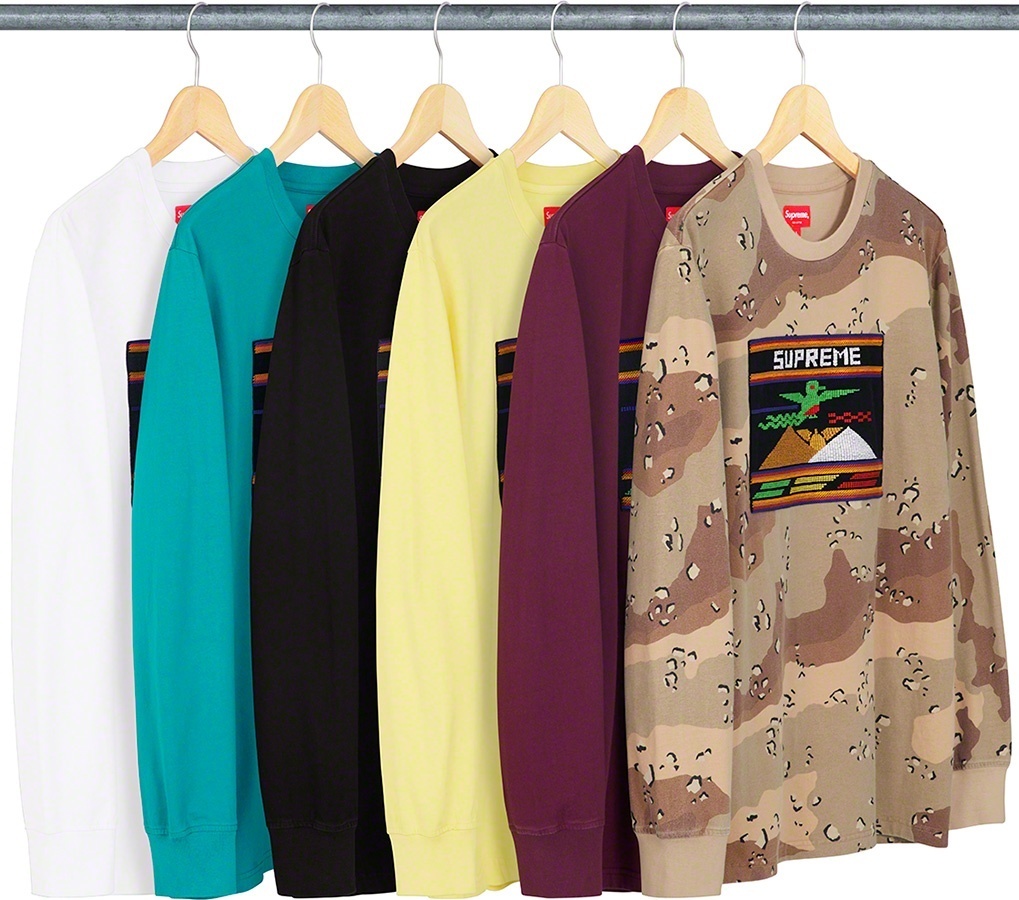 Needlepoint Patch L/S Top